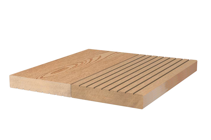 Wood Plastic Composite Decking Floor