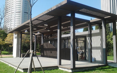 Composite Wood Pergola