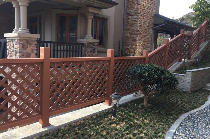 China Plastic Wood Fence