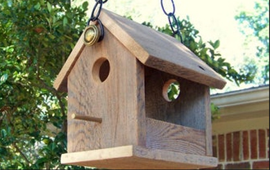 Small Hanging Bird Feeder