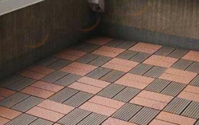 Snap Together Composite Deck Tiles