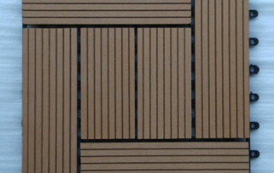 Interlocking Composite Deck Tiles