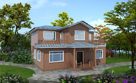 Steel Frame Prefab Modular Homes for Guard House