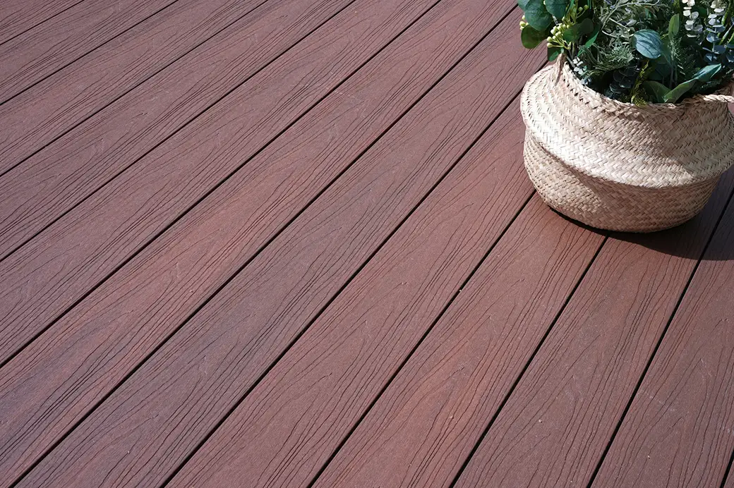 solid wpc deck board
